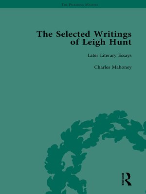 cover image of The Selected Writings of Leigh Hunt Vol 4